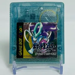 GAME BOY  ポケットモンスター クリスタル ポケモン ゲームボーイアドバンス GBA