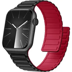 GAGULA for Apple Watch バンド シリコン マグネット 簡単装着 41mm/40mm/38mm アップルウォッチ ベルト Series Ultra2/Ultra/9/8/7/6/SE/SE2/5/4/3/2/1 防水 通気性 汗に強い