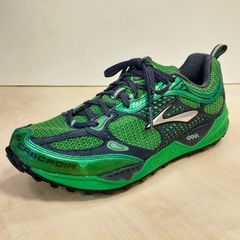 BROOKS【CASCADIA6】グリーン メンズ28.5cm