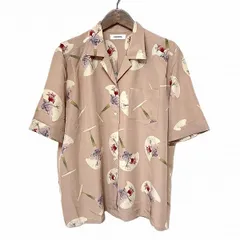 #snc インゲボルグ INGEBORG シャツ ブラウス ピンク アロハシャツ 開襟 花モチーフ 美品 レディース [961776]のサムネイル