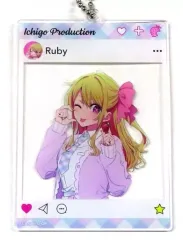 【中古】キーホルダー 星野瑠美衣(ルビー) 「【推しの子】 苺プロダクション☆ファン感謝祭2023 トレーディングSNSフレームアクリルキーホルダー」