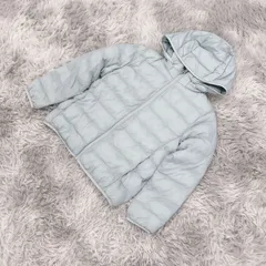 【完売】UNIQLO ユニクロ ライトダウン キッズ   (140)  カジュアル  カワイイ 青系  ブルー【送料無料】