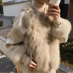 フェイクファー　ベスト　ジレ　レディース ベスト　可愛い　オルチャン　韓国