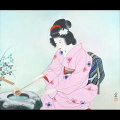 絵画　舞妓　油絵　20号　肉筆画 gallery-uchida_n3-2406-3-1-16-s