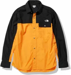 ザ・ノース・フェイス THE NORTH FACE アウトドア ロングスリーブヌプシシャツ L S NUPTSE SHIRT トップス 布帛シャツ ブラウス 布帛シャツ メンズ レディース 長袖 UVケア 静電ケア  NR11961 LX Lオレンジ