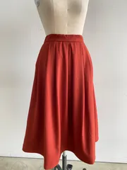 【最終値下げ】Kelen /Rico タックフレアスカート  LKL19FSK3 オレンジのサムネイル