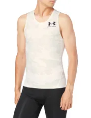 [アンダーアーマー] シャツ UA Iso-Chill Compression Tank メンズ 100 日本 SM (日本サイズS相当) [White / / Black] [S]