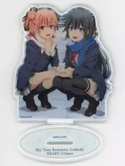 【中古】アクリルスタンド・アクリルパネル [単品] 雪ノ下雪乃＆由比ヶ浜結衣 アクリルフィギュア 「C97 やはり俺の青春ラブコメはまちがっている。完 グッズセット 2019 Winter Ver.」