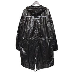 Supreme×COMME des GARCONS SHIRT　コムデギャルソンシャツ×シュプリーム　2017SS　Fishtail Parka　フィッシュテールパーカー　ロゴプリントフーデットコート　8054000205509
