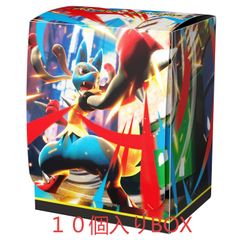 【新品未開封】 ポケモンカードゲーム デッキケース メガルカリオ BOX 10個入り