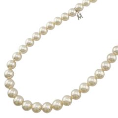 ミキモト ネックレス シルバー パール レディース  MIKIMOTO  中古 ミキモト