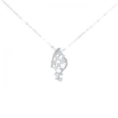 【新品】PT900/PT850 ダイヤモンド ネックレス 0.30CT