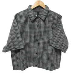 美品 22SS MHL. エムエイチエル マーガレットハウエル グラフチェック 美品 22SS MHL. エムエイチエル マーガレットハウエル グラフチェック