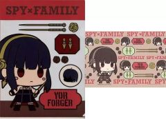[중고] 클리어 파일 요르 포저 A4 클리어 파일 & 스티커 [이치 반 쿠지 SPY × FAMILY -Lovely Ordinary Days-] F-3 상
