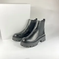 【ENESS／エネス】Chelsea Short Boots：ホールカット厚底ブーツのサムネイル