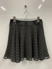 nr725⚫︎VICKY⚫︎ビッキー⚫︎ドット⚫︎フレアスカート⚫︎size1⚫︎黒⚫︎日本製のサムネイル