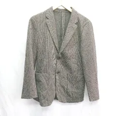 ◇ ◎ ⊇ UNIQLO ユニクロ 総柄 長袖 ジャケット サイズXS ブラウン系 レディース E  【1410290031032】