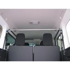 カワイ製作所 アトレーワゴン ハイゼットカーゴ S700V 2021/12-用 センターピラーバー ストレートタイプ ※注意事項要確認