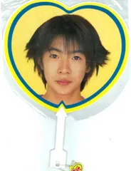 嵐メンバーJohnny's Jr. 時代のうちわ Amazon.co.jp: 嵐 大野智 Jr時代 うちわ ハート 黄色 赤 : おもちゃ