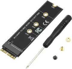 新品 MacBook AIR SSD 変換アダプター M.2 NVMe to A1465 A1466 A1502 A1398