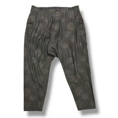 Yohji Yamamoto POUR HOMME 24AW ジャガード サルエルパンツ イージーパンツ ヨウジヤマモトプールオム HO-P23-008 ブラック 2 93348A5のサムネイル
