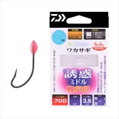 ダイワ 仕掛け クリスティアワカサギ SS誘惑ミドル 桃蛍留 マルチ4本-0.5号のサムネイル