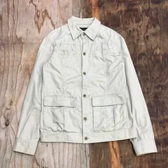 MORGAN DE TOI HOMME モルガンドゥトワ オム フィールド ジャケット コットン DCブランド アーカイブ マルイ系 00s Y2K 古着 VINTAGE メンズ サイズ L MG245のサムネイル