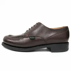 パラブーツ Paraboot ハバーサック HAVERSACK 別注 "CHAMBORD" シャンボード シューズ 革靴 レザー フランス製 706822 サイズUK7.5 26cm エコルセ ダークブラウン系 メンズのサムネイル