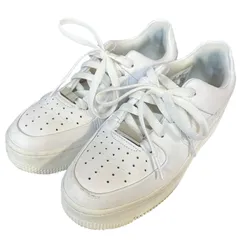 【管32957】NIKE ナイキ AIR FORCE 1 SAGE LOW エアフォースワン ホワイト 厚底 スニーカー 22.5cm  US5.5  AR5339-100 レディース シューズ