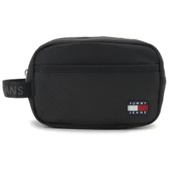 TOMMY JEANS トミージーンズ クラッチバッグ メンズ レディース ブラック AM0AM13411BDS ESS DAILY WASHBAG
