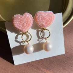 ハートのイヤリング