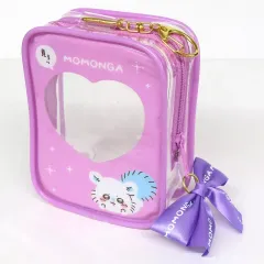 【中古】バッグ モモンガ マスコットも入るクリアポーチ 「ちいかわ なんか小さくてかわいいやつ」