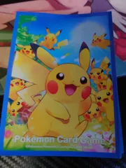 ピカチュウ大集合 64枚 デッキシールド スリーブ 使用済み