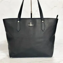 VivienneWestwood　ヴィヴィアンウエストウッド トートバッグ オーブ 肩掛け 黒　レザー