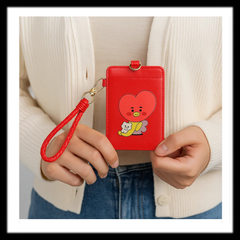 【新品未使用】D151 BT21 パスケース &キーホルダーセット