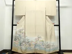 関口瑠美様　　　作家物 付下げ 美しい友禅 一つ紋 正絹 AK-6378 楽天市場】加賀友禅落款の通販