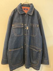 おすすめ　カバーオール　デニム　アウター　Lサイズ　NN32