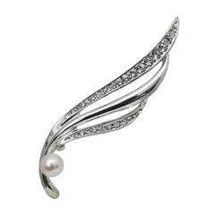 ［enyapearl］ アコヤ真珠 フォーマル ブローチ ABR464 パールブローチ