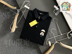 【今日WTO】FE フェンディ ロゴ刺繍ポロ-VL81