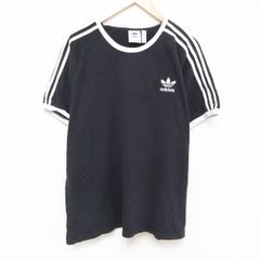 XL/古着 アディダス adidas 半袖 ブランド Tシャツ メンズ ワンポイントロゴ リーフ トレフォイル 大きいサイズ コットン ラグラン クルー