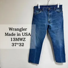色落ち良　Wrangler　ラングラー　13MWZ　W37　Made in USA　USA製　アメリカ　デニム　ジーパン　ジーンズ　古着　ヴィンテージ