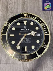 ロレックス　壁掛け時計　サブマリーナ ロレックス サブマリーナ 壁掛け ROLEX - メルカリ