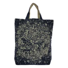 Christian Dior / クリスチャンディオール | ホリデーコレクション / ノベルティ トートバッグ | ネイビー/ゴールド | レディース