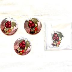 第五人格 identityV 舞台 魔トカゲ ルキノ 缶バッジ アクキー