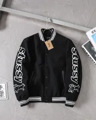 2025年最新】stussy スタジャン varsity jacketの人気アイテム