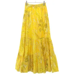 ETRO エトロ 21SS グラフィックロングスカート 211-14166-4417 イエロー 38のサムネイル