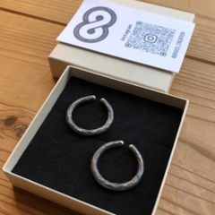 titanium rock ring ear cuff 岩リング イヤーカフ イヤリング 両耳様