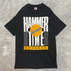 NBA デトロイト・ピストンズ 「HAMMER TIME」 80s～90s シングルステッチ FRUIT OF THE LOOM 古着 バスケ