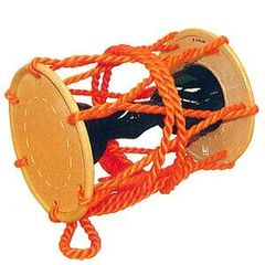 和太鼓 木製 直径約30cm 黒オレンジ - メルカリ