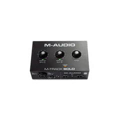 M-Audio USBオーディオインターフェース 音楽制作ソフト付 Mac Win 再生 ライブ配信 宅録 コンボジャック M-Track Soloのサムネイル